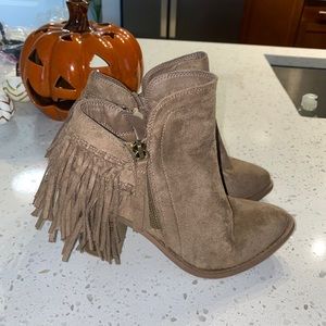 Charlotte Russe Brown Booties
